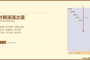 针刺深浅之道