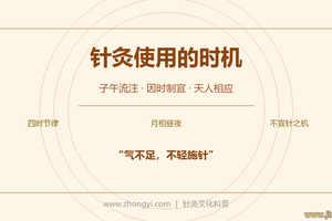 针灸使用的时机